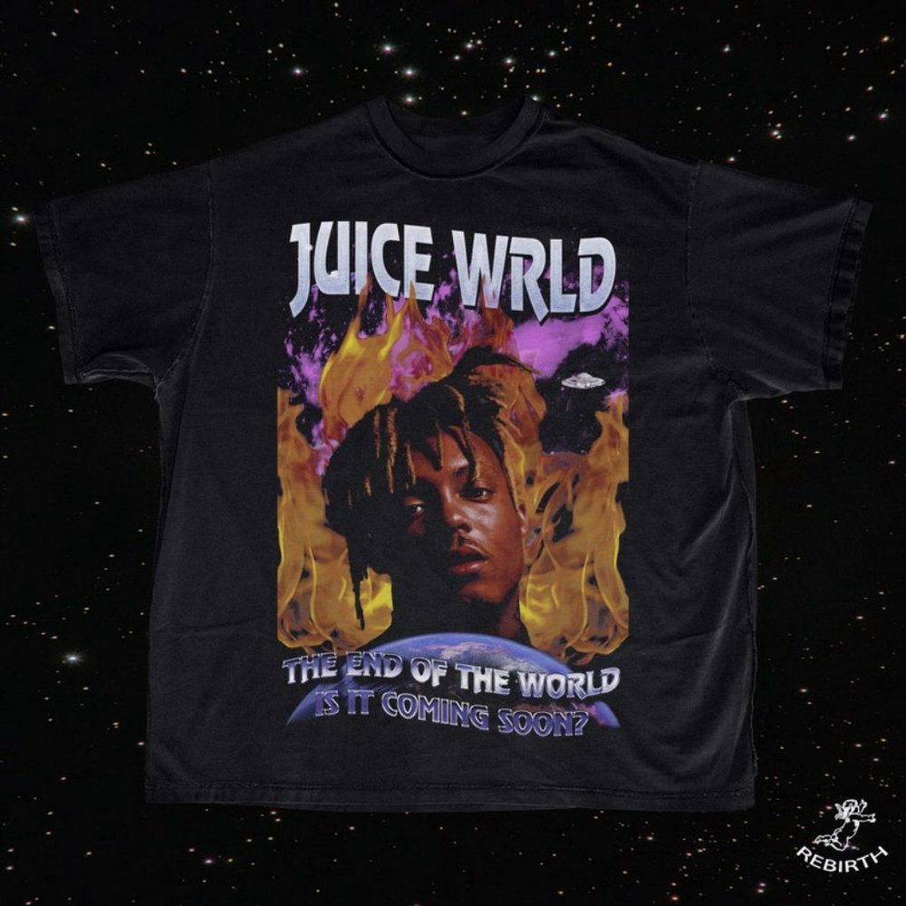 Juice WRLD Vintage Tshirt The End Of The World, Juice WRLD Vintage Tee